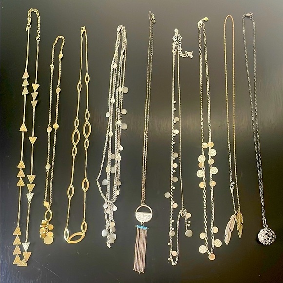 Jewelry - Silver and Gold Necklace Bundle